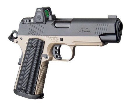 Ed Brown SFC-SOCOM, Special Forces COM, .45 Cal, with Trijicon RMR