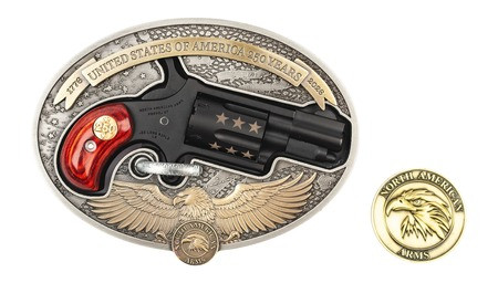 North American Arms Mini-Revolver, 22 LR, 5rd, 1.13" Barrel, USA 250th