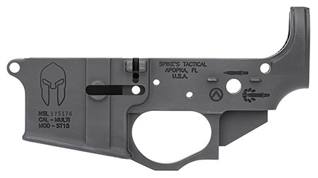 Spike’s Tactical Spartan, Stripped Lower, Multi-Caliber, AR Platform