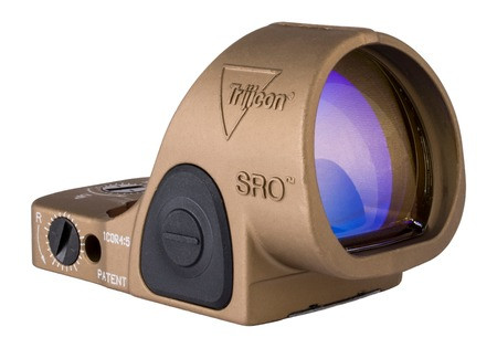 Trijicon SRO2-2500035, 1X, 2.5 MOA Green Dot LED, SRO Series