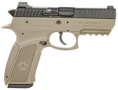 IWI-US Jericho 941, 9mm Luger, 17+1, 3.80" Barrel, Enhanced Series