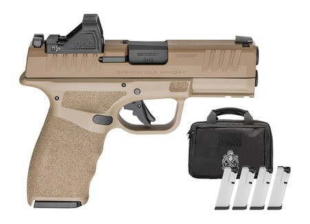 Springfield Hellcat Pro OSP, 9mm Luger, 17+1, Striker Fired, Fixed Sights
