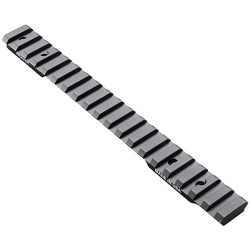 Weaver 99489 Multi-Slot Base, Extended, Aluminum, Black Anodized