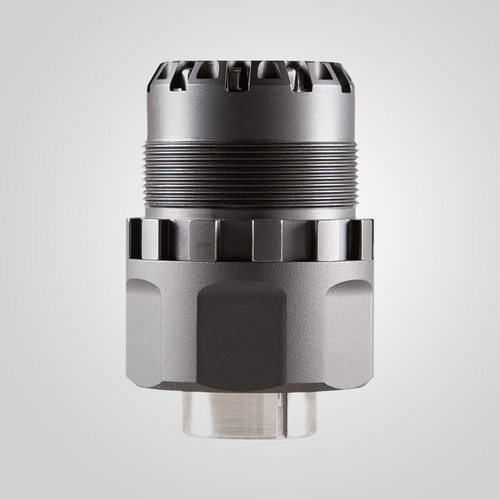 Dead Air Armament SD500 Booster Assembly, Ghost/Wolfman Suppressors