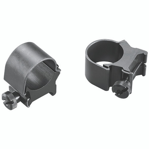Weaver Detachable Rings, 1", High, Scope Ring Set, Matte Black