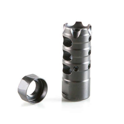 POF-USA 00308 Muzzle Brake, 223 Rem / 5.56 NATO, 3 Chamber, Black