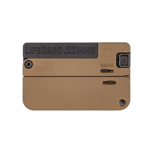Trailblazer LifeCard, 22 Mag, 1 Capacity, Single Action, Black/Brown
