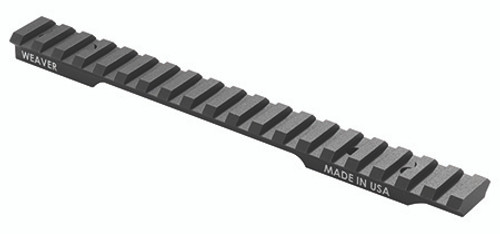 Weaver 99498 Multi-Slot Base, 1-Piece, Extended, Black Anodized Weaver 99498 Multi-Slot Base, 1-Piece, Extended, Black Anodized