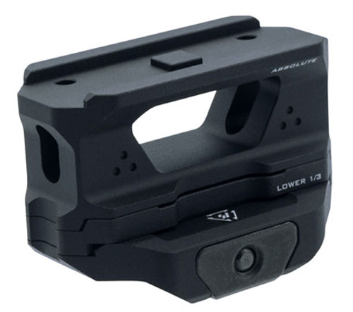 Strike T1 Riser Mount, Riser Mount, Black, Picatinny Rail, 0.93" Length
