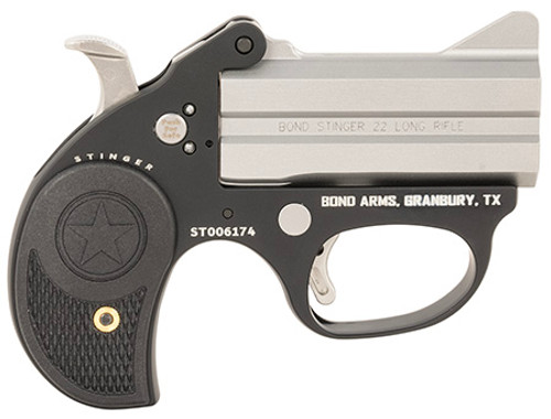Bond Arms Stinger, 22 LR, 2rd, 3" Barrel, SAO