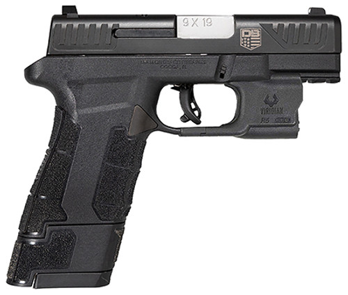 Diamondback AM2, 9mm Luger, 12+1, 3.50", w/Laser, DAO