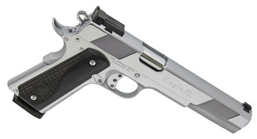 Oaks Iver Eagle XL, 45 ACP, 8+1, 6" Barrel, SAO, Bright Chrome