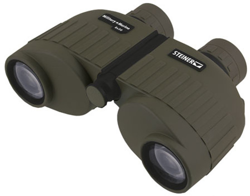 Steyr Military-Marine 8x30, Porro Prism, Green Rubber Armor