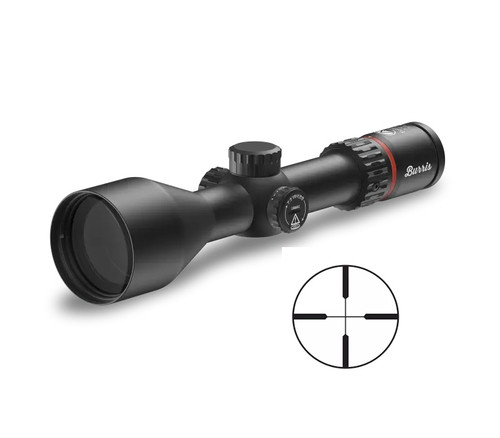 Burris Optics 201541 Fullfield, 3X-12X, 56mm, Heavy Plex, Black