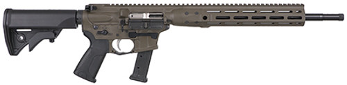 LWRC IC-9, 9mm Luger, 33+1, 16" Barrel, Ambidextrous, Brown
