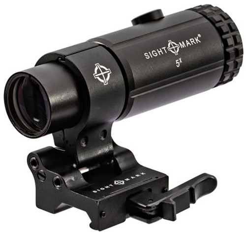 Sightmark T-5 Magnifier 5X, 5x, Matte Black, Magnifier Series