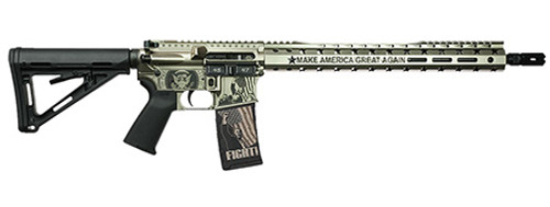 Black Rain Spec15, 5.56 NATO, 30+1, 16" Barrel, Trump FX Custom Silver