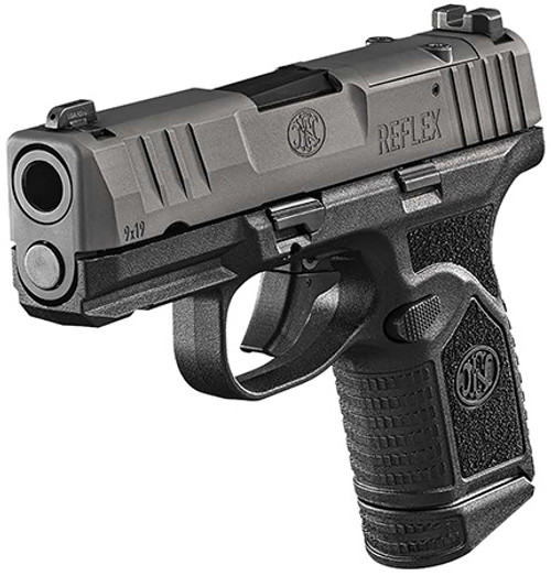 FN Herstal Reflex, 9mm Luger, 10+1, 3.30" Barrel, MRD Series, SAO Action