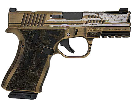 Black Rain Frontline+, 9mm Luger, 15+1, 4" Barrel, Trump Custom Series