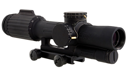 Trijicon VCOG Riflescope, 1-6x, 24mm, Red Segmented Circle Reticle