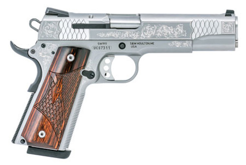 Smith & Wesson 1911, 45 ACP, 8+1, 5" Barrel, E-Series, SAO