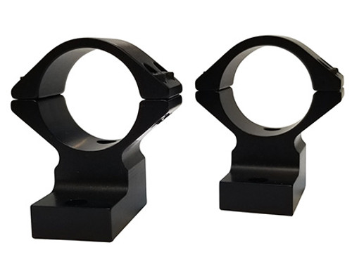 Talley 740714 Scope Mount/Ring Combo, Medium, Black Matte
