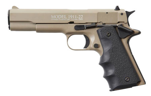 Chiappa 1911-22, Series 22 Standard, 22 LR, 10+1, 5" Barrel, SAO