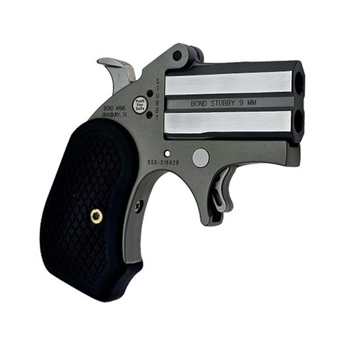 Bond Arms Stubby, 9mm Luger, 2 Rounds, Derringer, Single Action