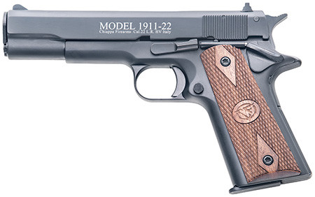 Chiappa Firearms 1911-22, 22 LR, 10+1, 5" Barrel, SAO, Standard Series
