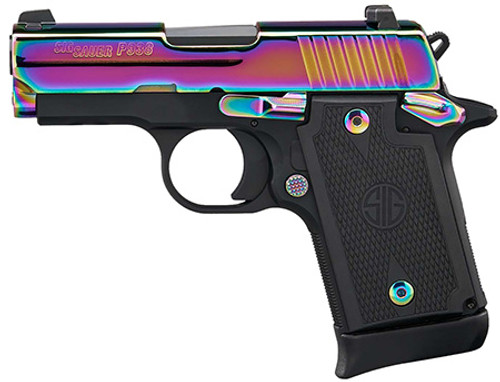 Sig Sauer P938, 9mm Luger, SAO, 7+1, 3" Barrel, Ambidextrous