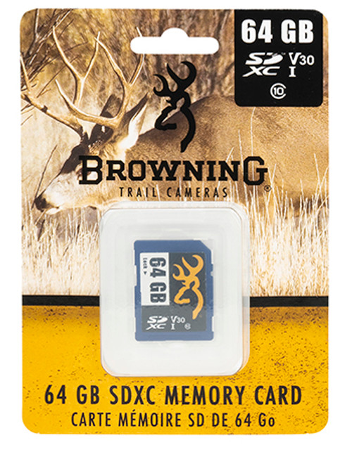 Browning SD Memory Card, 64GSD, BTC 64GSD 64 GB SD CARD