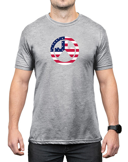 Magpul Independence Icon T-Shirt, Small, Cotton/Polyester, Short Sleeve