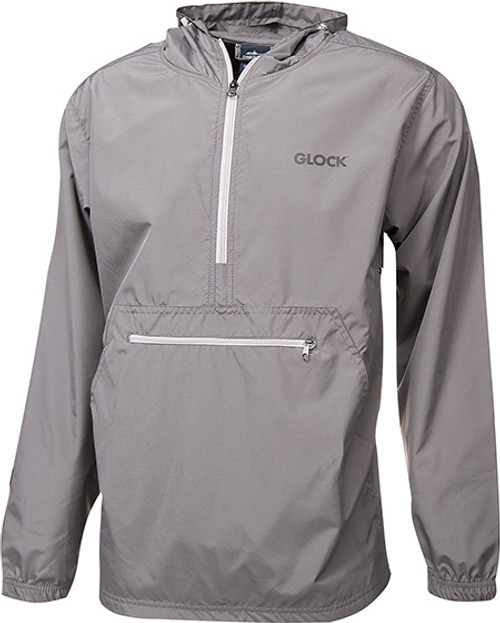 Glock Pack-N-Go Pullover, Gray, Medium, Long Sleeve, Polyester