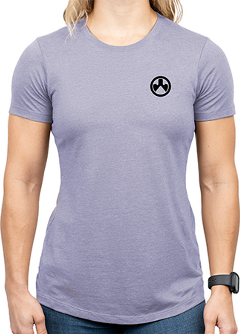Magpul Groovy Women's, Short Sleeve, 3XL, Orchid Heather
