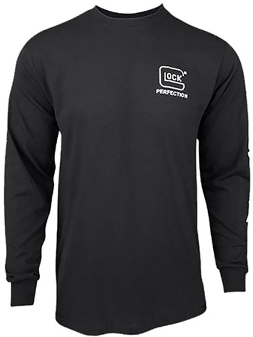 Glock Perfection Long Sleeve Tee, 2XL, Black