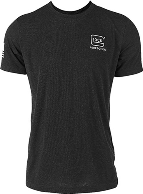 Glock 2nd Amendment Tee, Black, 3XL, Cotton/Polyester, Short Sleeve
