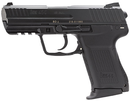 Heckler & Koch HK45C, 45 ACP, 8+1, 3.94" Barrel, V7 LEM, DAO