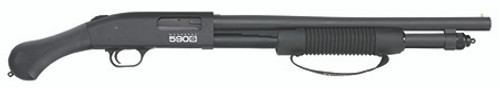 Mossberg International 590S, 12 Gauge, 10+1, 18.50" Barrel, Shockwave