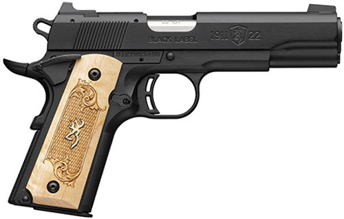 Browning 1911-22, 22 LR, 10+1, 4.25", Black Label Medallion