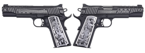 Auto-Ordnance 1911 United We Stand, 45 ACP, 7+1, Night Sights