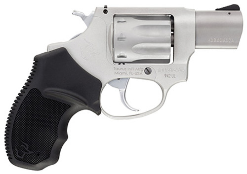 Taurus 942, 22 LR, 8rd, 2" Barrel, Ultra-Lite, DA/SA, Matte Stainless