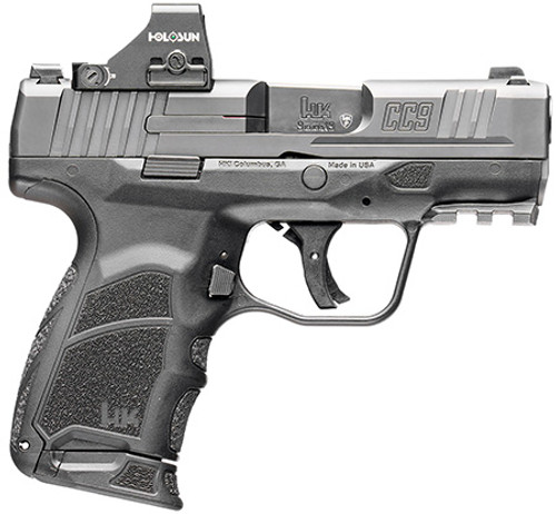 Heckler & Koch CC9, 9mm Luger, 10+1, 3.32" Barrel, Black