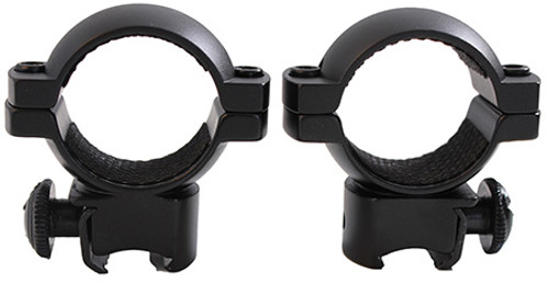 Traditions Scope Rings, Alum, .22, Medium, Matte, 1" Tube
