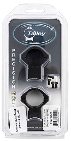 Talley 940700LM Scope Mount/Ring Combo, Medium, 2-Piece