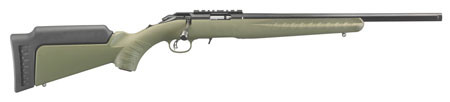 Ruger American Rimfire, 17 HMR, 9+1, 18" Barrel, Right Hand, Target