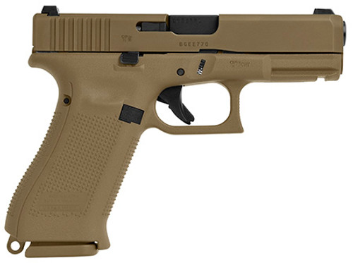 Glock G19X, 9mm Luger, 17+1, 4.02" Barrel, Compact Crossover, DAO