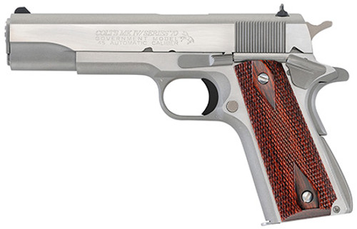 Colt 1911, 45 ACP, 8+1, 5" Barrel, SAO, Government Series