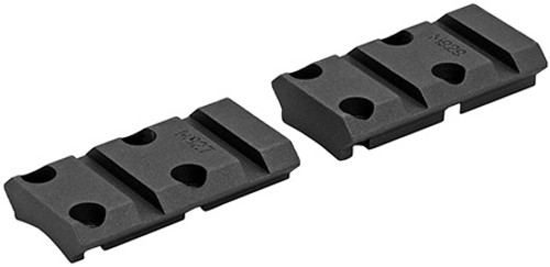 Warne Maxima Base, 2-Piece, Weaver, Black Matte, Steel, Rifle Mount