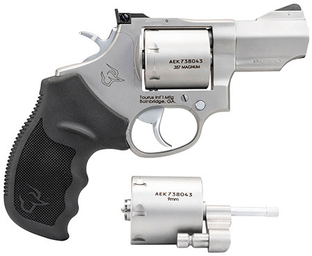 Taurus 692, 357 Mag/38 Spcl +P/9mm, 7rd, 2.50" Barrel, DA/SA