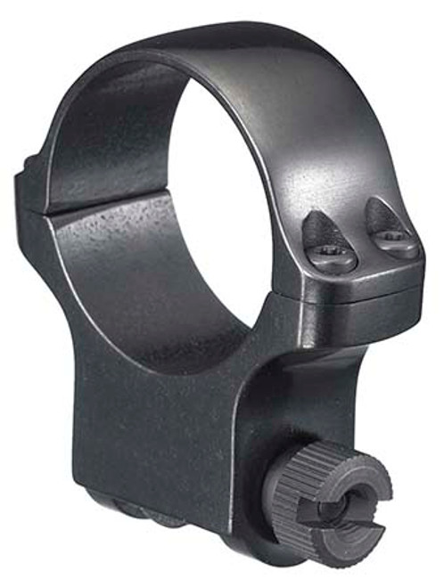 Ruger 5B 30 MM Scope Ring, High, 30mm Tube, Steel, Blued Finish